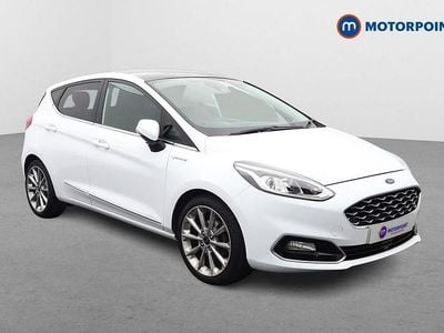 Used Ford Fiesta Vignale 125 HP (91 kW) 2018 White Hatchback
