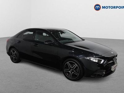 Used Mercedes A250 AMG line 218 HP (160 kW) 2021 Black Sedan