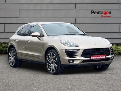 Used Porsche Macan S 254 HP (186 kW) 2017 Beige SUV