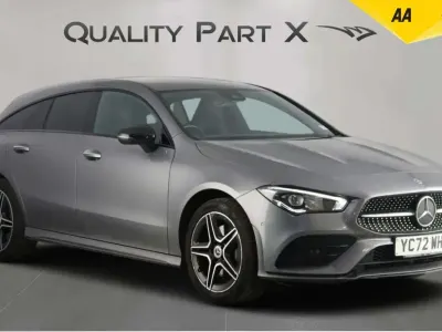 Used Mercedes CLA250e Shooting Brake AMG line 2022 Grey Estate