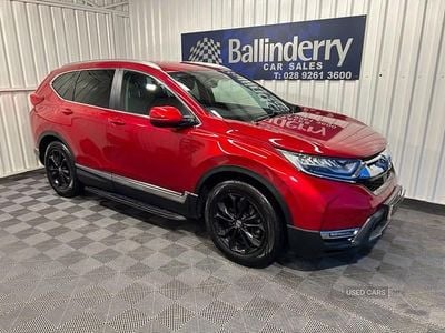 Used Honda CR-V Hybrid 184 HP (135 kW) 2021 Red SUV