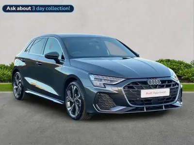 Begagnad Audi A3 S-Line 147 HK (108 kW) 2025 Grå Halvkombi
