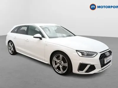 Begagnad Audi A4 S-Line 204 HK (150 kW) 2024 Vit Kombi