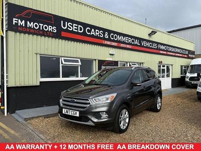 Grey Used 2017 Ford Kuga Titanium SUV | £7,700 (Fair price)