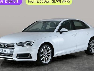 Used Audi A4 Sport 150 HP (110 kW) 2019 White Sedan