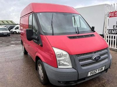 Used Ford Transit 100 HP (73 kW) 2012 Red Van