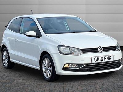 White Used 2016 VW Polo Match Hatchback | £8,995 (A bit pricey)