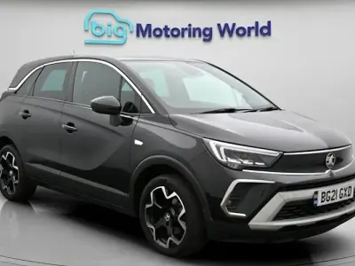 Used Vauxhall Crossland Elite 131 HP (96 kW) 2021 Black SUV
