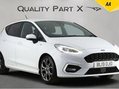 Used Ford Fiesta ST-Line 125 HP (91 kW) 2019 White Hatchback