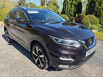 Begagnad Nissan Qashqai Tekna 2018 Svart SUV