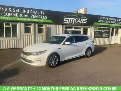 Used Kia Optima 139 HP (102 kW) 2018 White Estate
