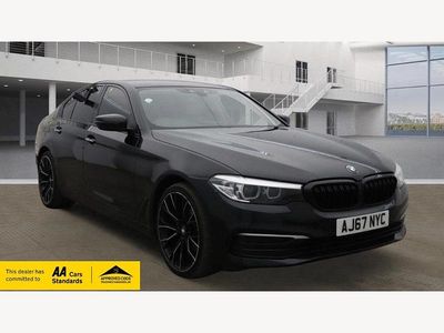 Used BMW 520 2017 Black Sedan