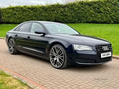 Used Audi A8 Advanced 2012 Blue Sedan
