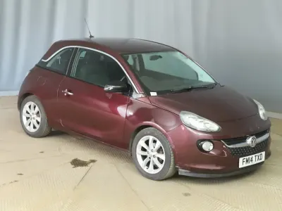 Used Vauxhall Adam Jam 87 HP (63 kW) 2014 Red Hatchback