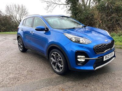 Used Kia Sportage GT-Line 2021 Blue SUV