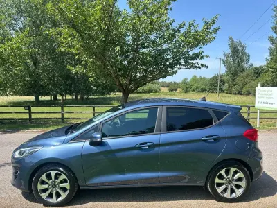 Used Ford Fiesta Trend 2020 Blue Hatchback