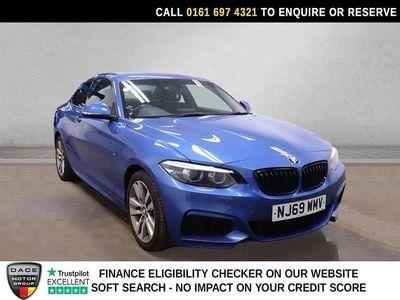 Used BMW 218 M Sport 136 HP (100 kW) 2019 Blue Coupe