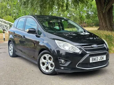 Used Ford C-MAX Zetec 113 HP (83 kW) 2012 Black MPV
