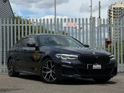 Used BMW 530e M Sport 2021 Black Sedan