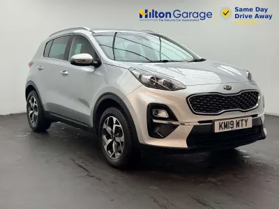 Used Kia Sportage 177 HP (130 kW) 2019 Silver SUV