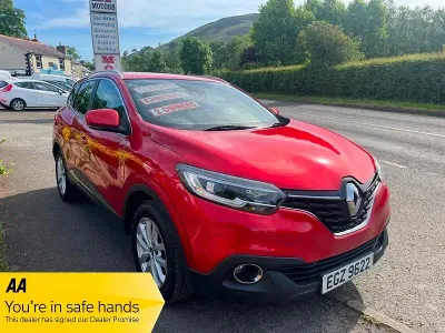 Used Renault Kadjar Dynamique 110 HP (80 kW) 2017 Red SUV