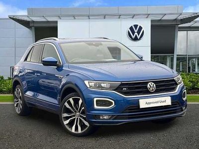 Blue Used 2020 VW T-Roc R-line SUV | £19,443 (Fair price)