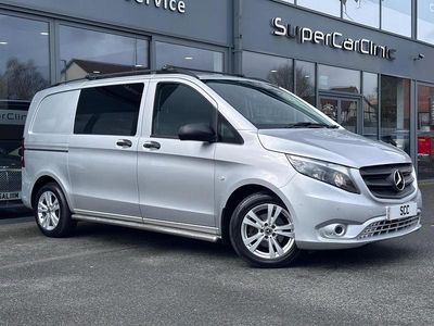 Begagnad Mercedes Vito Progressive 2021 Silver Van
