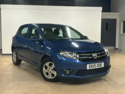 Używany Dacia Sandero Lauréate 2015 Niebieski Hatchback