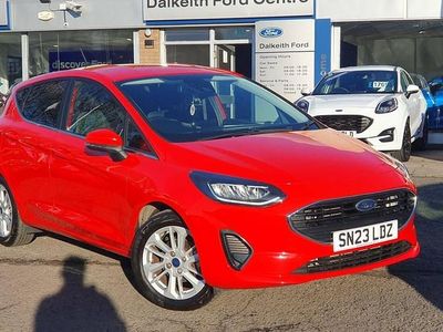 Used Ford Fiesta Titanium 100 HP (73 kW) 2023 Red Hatchback