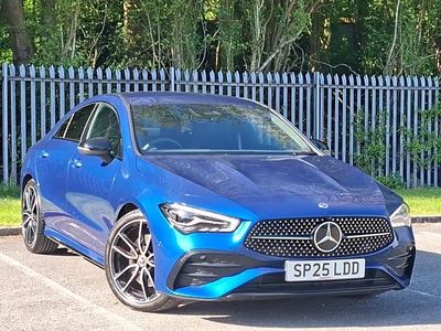 Used Mercedes CLA220 AMG Line Premium 190 HP (139 kW) 2025 Blue Sedan