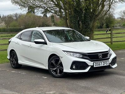 Used Honda Civic SR 2018 White Hatchback