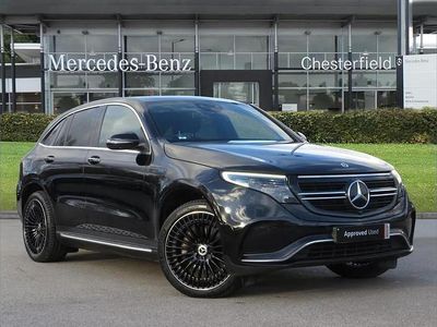 Used Mercedes EQC400 AMG Line Premium Plus 300 kW (408 HP) 2022 Black SUV