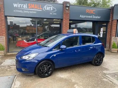 Used Vauxhall Corsa 75 HP (55 kW) 2019 Blue Hatchback