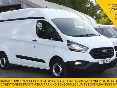 Used Ford Transit Custom 105 HP (77 kW) 2020 White Van