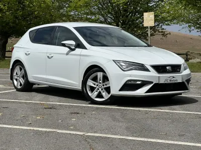 Begagnad Seat Leon FR 131 HK (96 kW) 2019 Vit Halvkombi