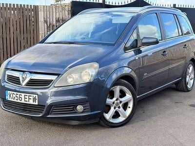 Used Vauxhall Zafira SRi 150 HP (110 kW) 2006 Blue MPV
