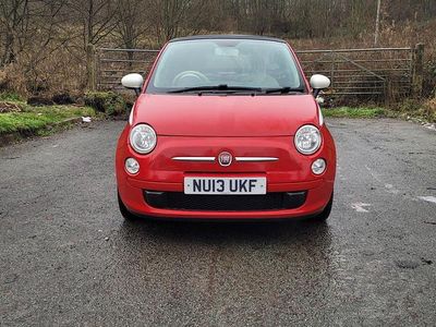 Red Used 2013 Fiat 500 Cabriolet | £3,400 (Good price)