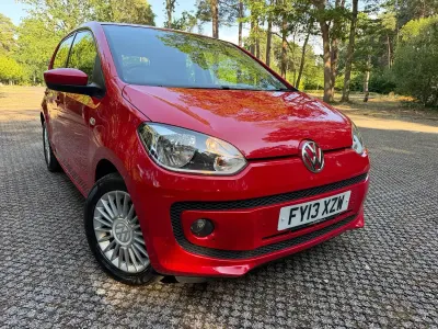 Used VW up! high up! 75 HP (55 kW) 2013 Red Hatchback