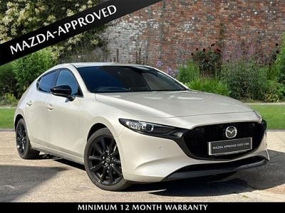 Silver Used 2024 Mazda 3 Homura-Line Hatchback | £21,490 (Expensive)
