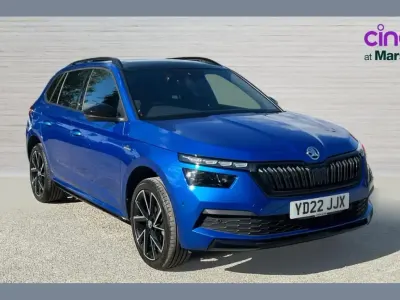 Used Skoda Kamiq Monte Carlo 147 HP (108 kW) 2022 Blue SUV