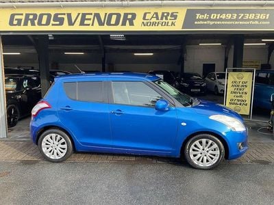 Blue Used 2011 Suzuki Swift SZ4 Hatchback | £5,695 (Fair price)