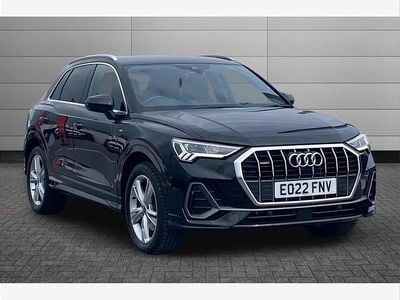 Used Audi Q3 S-Line 190 HP (139 kW) 2022 Black SUV