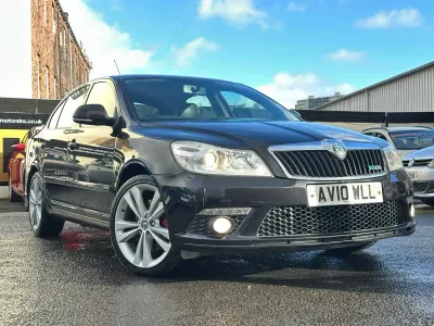 Used Skoda Octavia vRS 140 HP (102 kW) 2010 Black Hatchback
