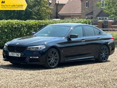 Used BMW 530e M Sport 252 HP (185 kW) 2017 Black Sedan