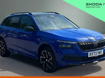 Gebraucht Skoda Kamiq Monte Carlo 147 PS (108 kW) 2023 Blau SUV