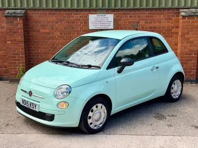 Used Fiat 500 Pop 69 HP (50 kW) 2015 Green Hatchback