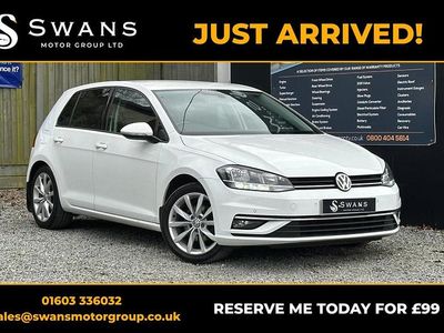 Used VW Golf VII GT 150 HP (110 kW) 2019 White Hatchback