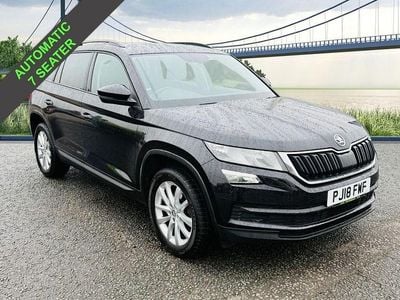 Used Skoda Kodiaq SE 150 HP (110 kW) 2018 Black SUV