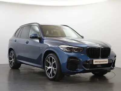 Used BMW X5 M Sport 282 HP (207 kW) 2022 Blue SUV