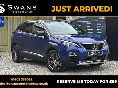 Used Peugeot 3008 GT-line 2020 Blue SUV